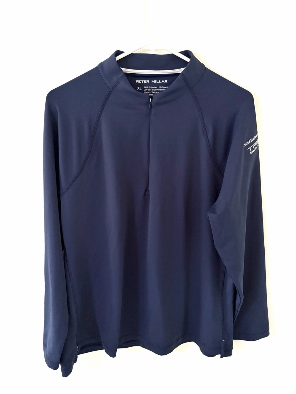 NWT Peter Millar Women’s Raglan-Sleeve Perth Layer, Size: XL